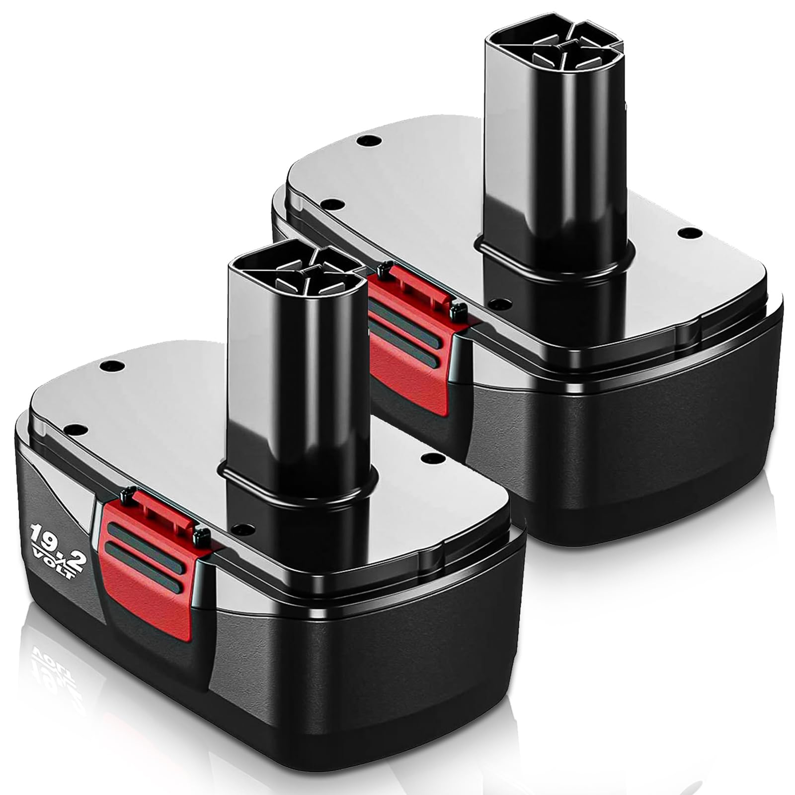 2Pack Upgraded to 4500mAh C3 Replacement for Craftsman 19.2V Battery Ni-MH