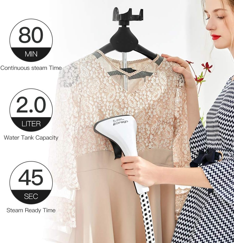 CIRAGO clothes steamer upright professional heavy clothing steamer 2.2