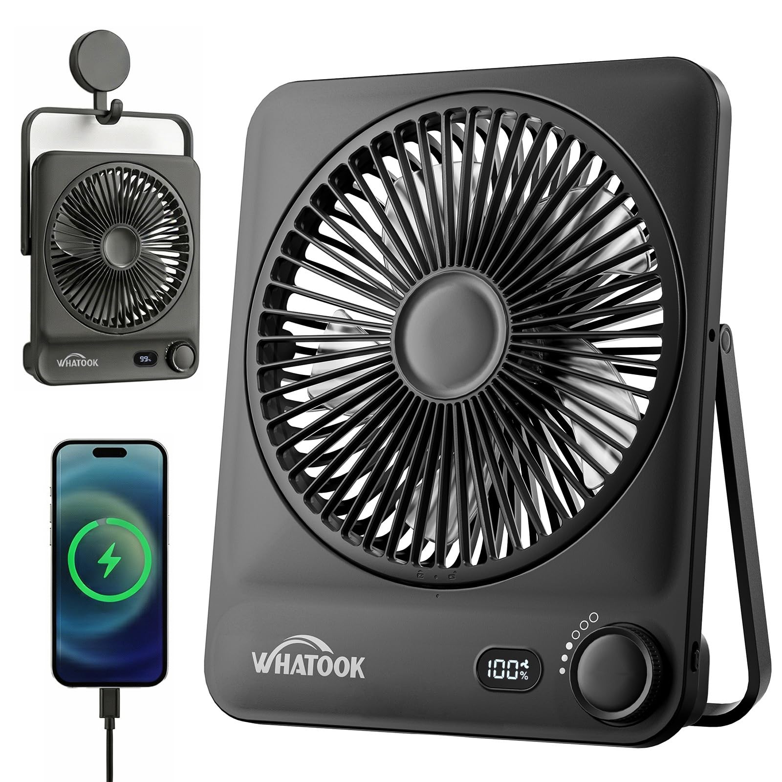 WHATOOK Portable Rechargeable...