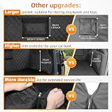 KYG Car Boot Cover for Dogs Non-Slip Waterproof Cargo Liner 170x105x37cm view 4