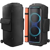 OURHZTB Speaker Case Compatible with JBL PartyBox 720 Portable Speaker, Outdoor Party Travel Dust Cover Protective Case Storage Bag with Pockets for JBL PartyBox 720 and Accessories