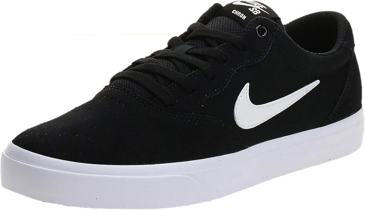nike sb chron black & gum skate shoes