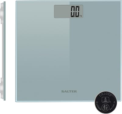 Salter Digital Bathroom Scale 180 kg Ultra Slim Platform Tap Start