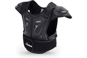 PROPOSED_VALUE Seahouse Kids Dirt Chest Spine Protector Body Protective Vest Gear for Bike Motocross Snowboarding Skiing (M for height 45"-51")
