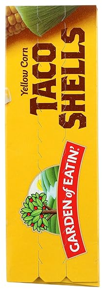 GARDEN OF EATIN’ TACO SHELLS, YELLOW CORN, 5.5 OZ