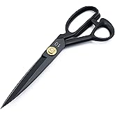 Sunland Professional Tailor Scissors Heavy Duty Tailor Shears for Costume Designer Dressmaker Sewing Fabric (10 inch)