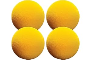 Tourna Whisperball - Quiet Foam Pickleball - 4 Balls per Pack. Train Hard Play Quiet.