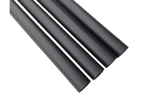 1pcs Abesterxox Carbon Fiber Tube ID 7mm x OD 9mm x 500mm Long 3K Matt Surface