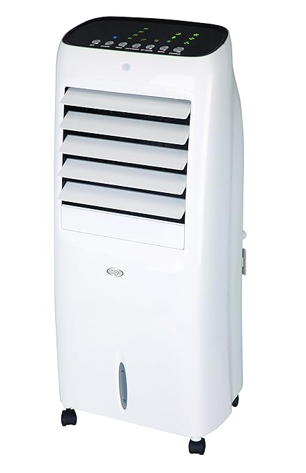 title=Argoclima Husky Raffrescatore Evaporativo con Display LED e Tasti in Alluminio