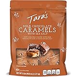 Tara's Small Batch Milk Chocolate Covered Sea Salt Soft Caramels, 3 Pound Dark Chocolate 48.6 Ounce