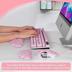 DHUJBFF Keyboard Wrist Rest, Memory Foam Wrist Rest