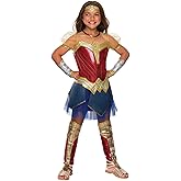 DC Justice League: Wonder Woman Costume for Kids by Rubies, Girl's Large