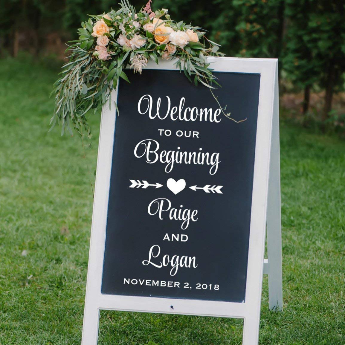 To Our Beginning, Personalized Wedding