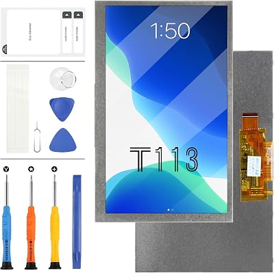 LADYSON Screen Replacement for Samsung Galaxy Tab 3 Lite 7.0 T110 T111 T113