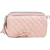 Vera Bradley Women's Cotton All in One Crossbody Purse With RFID Protection