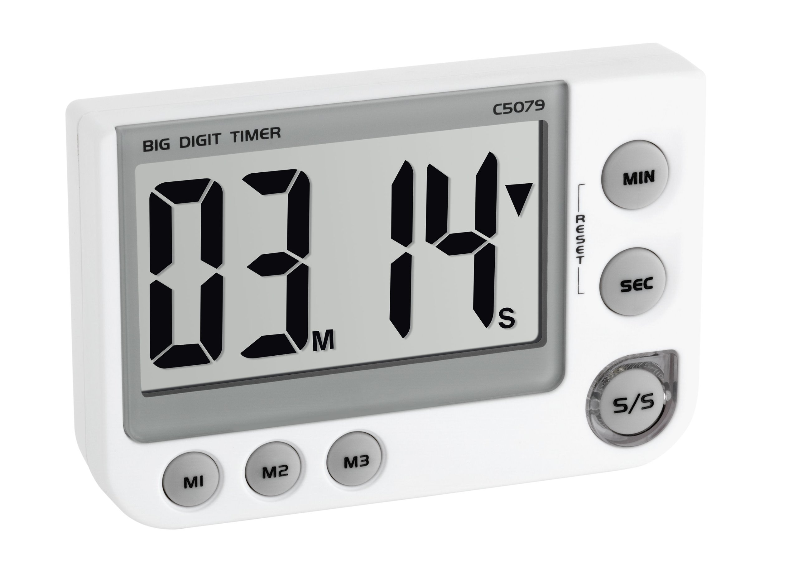 TFA Dostmann TFA 38.2024 Digital Timer and Stop Watch (white)