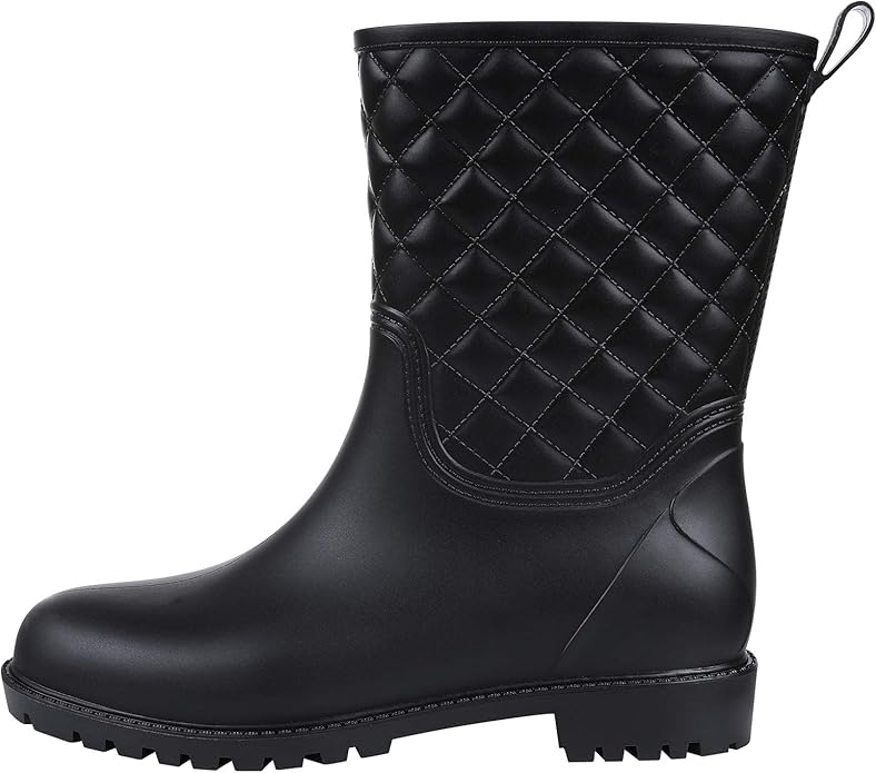 Asgard Womens Waterproof Quilted Rubber