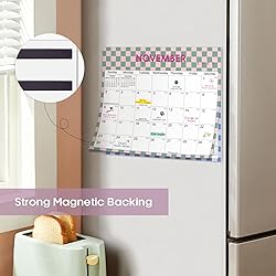 Aesthetic 2025-2026 Magnetic Calendar for