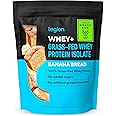 LEGION Whey+ Protein whey Isolate from Grass Fed Cows - Whey Protein Isolate Powder Low Calorie, Non-GMO, Sugar Free, Lactose and Gluten Free, All Natural Protein Powder for Men & Women (30 Servings)