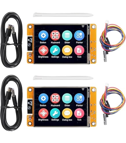 ESP32-S3 Development Board With 2inch Touch Display - WiFi Bluetooth Programmable Board