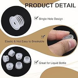PATIKIL Bottle Adapter 0.59"/14mm, 25 Pcs Press in