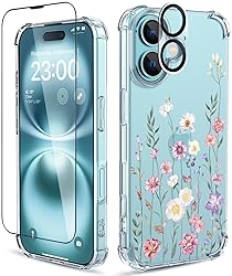 ilnehc for iPhone 16 Case,[3 in 1] with Screen