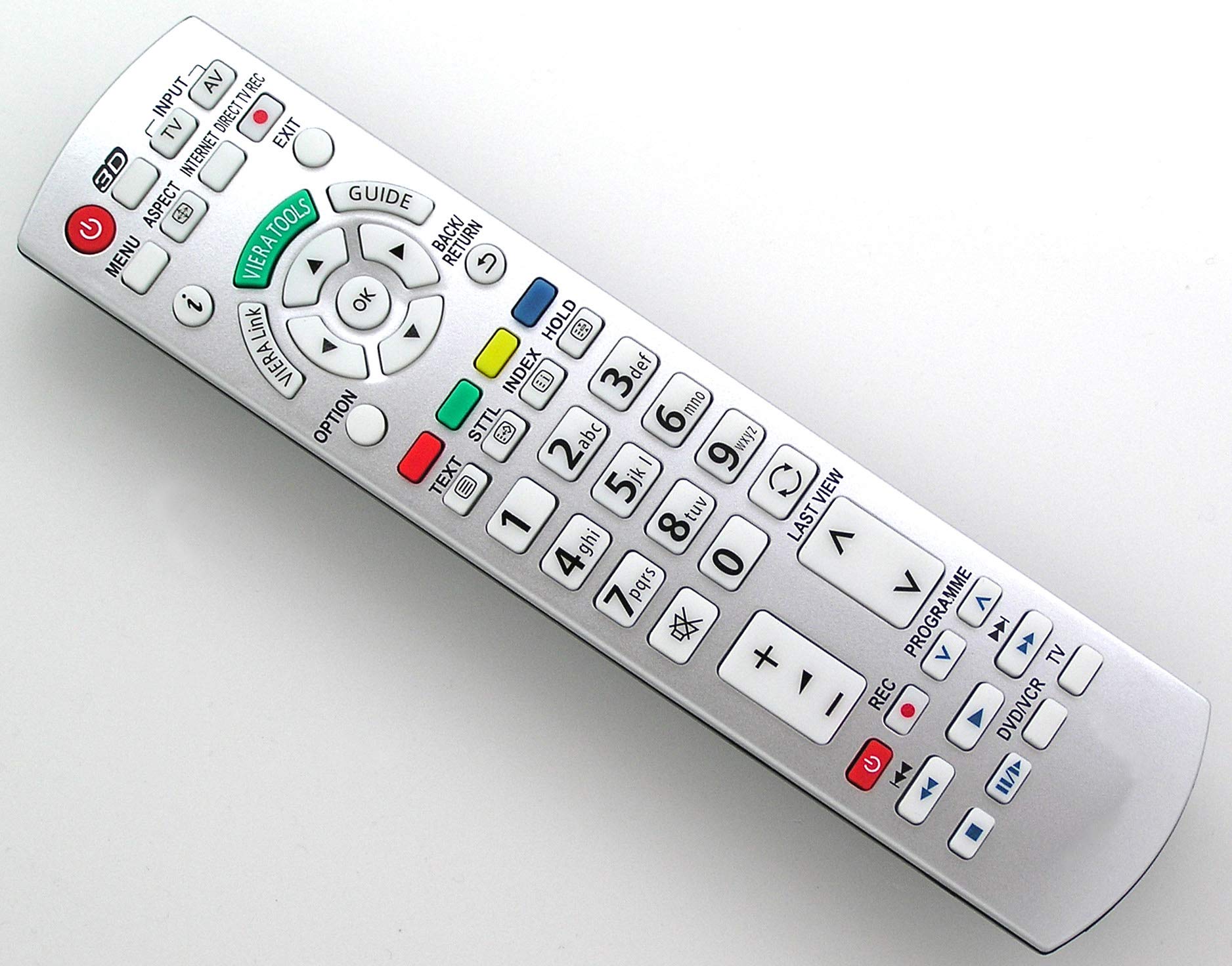 Replacement Remote Control for Panasonic N2QAYB000504 TV Remote Control / D1170