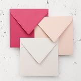 Clairefontaine 5958C Pearly Grey Envelopes 14x14cm Pack of 20 Gummed view 3