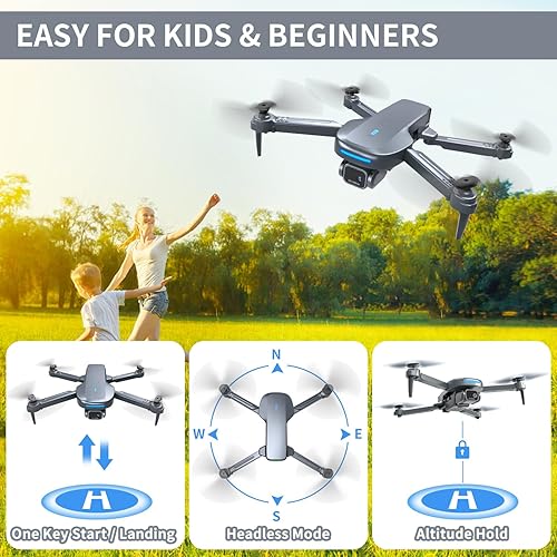 Dwi Dowellin Drone with 1080P HD Camera Drone, RC Aircraft