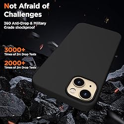 COFFKER for iPhone 13 Phone Case with [2X Screen