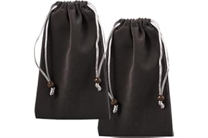 SEQOIYIA 2 PCS Cell Phone Sleeves Phone Pouch Bag w/Drawstring Closure Compatible for iPhone 16 Pro Max 16 Plus Galaxy S24 Ultra A55 A35 A25 A15 Moto G Stylus Edge Pixel 9 Pro OnePlus 12 Open