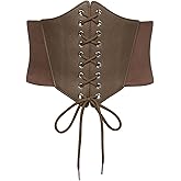 Scarlet Darkness Women Wide Belt Elastic Waist Belt Corset Belts for Dress