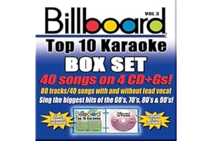Billboard Top-40 Karaoke - Box Set Vol. 3 (40+40-song Box Set) [4 CD]
