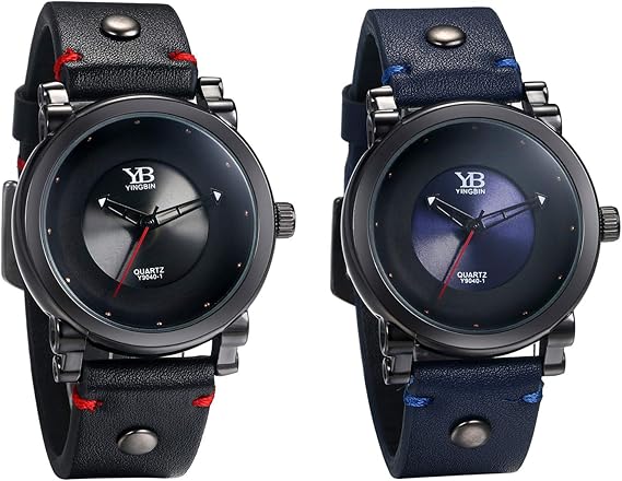 Amazon ｊｅｗｅｌｒｙｗｅ ペア 腕時計 メンズ アンティーク 防水 アナログ クオーツ ビジネス カジュアル ファッション メンズ アクセサリー 家族 友達 彼氏 誕生日 クリスマス プレゼント 腕時計 腕時計 通販