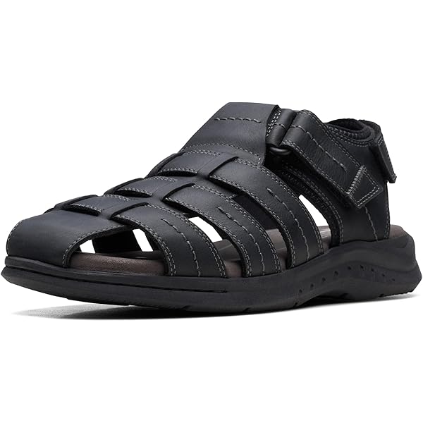 Amazon.com | Clarks Men's Brixby Cove Fisherman Sandal