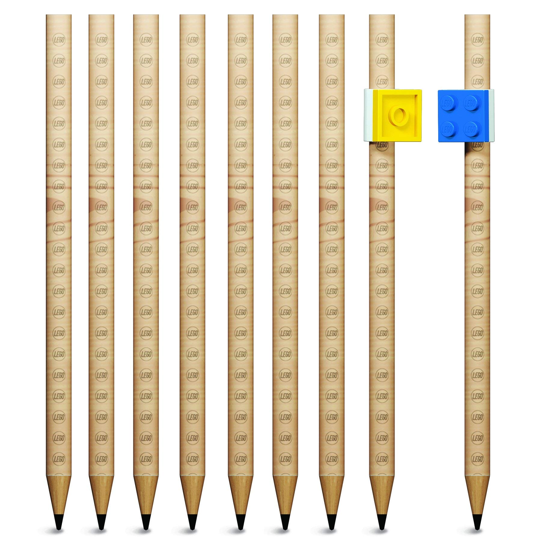 LEGO Stationery 9 Pack Graphite Pencil