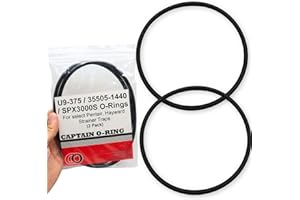 Captain O-Ring – Replacement U9-375 / O-12 O-Rings for Pentair, Sta-Rite Trap Cover (2 Pack)