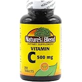 Nature's Blend Vitamin C 500 mg 250 Tablets by Nature's Blend