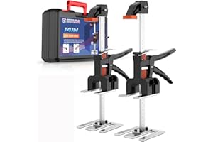 BOTUDA New Labor Saving Handle（2pack） 14 in All Aluminum Arm Tool Lift, Multi-Function Height Adjustment Lifting Device, Door Panel Lifting Men's Tool Raised by 8.2 Inches, Bearing 380lbs