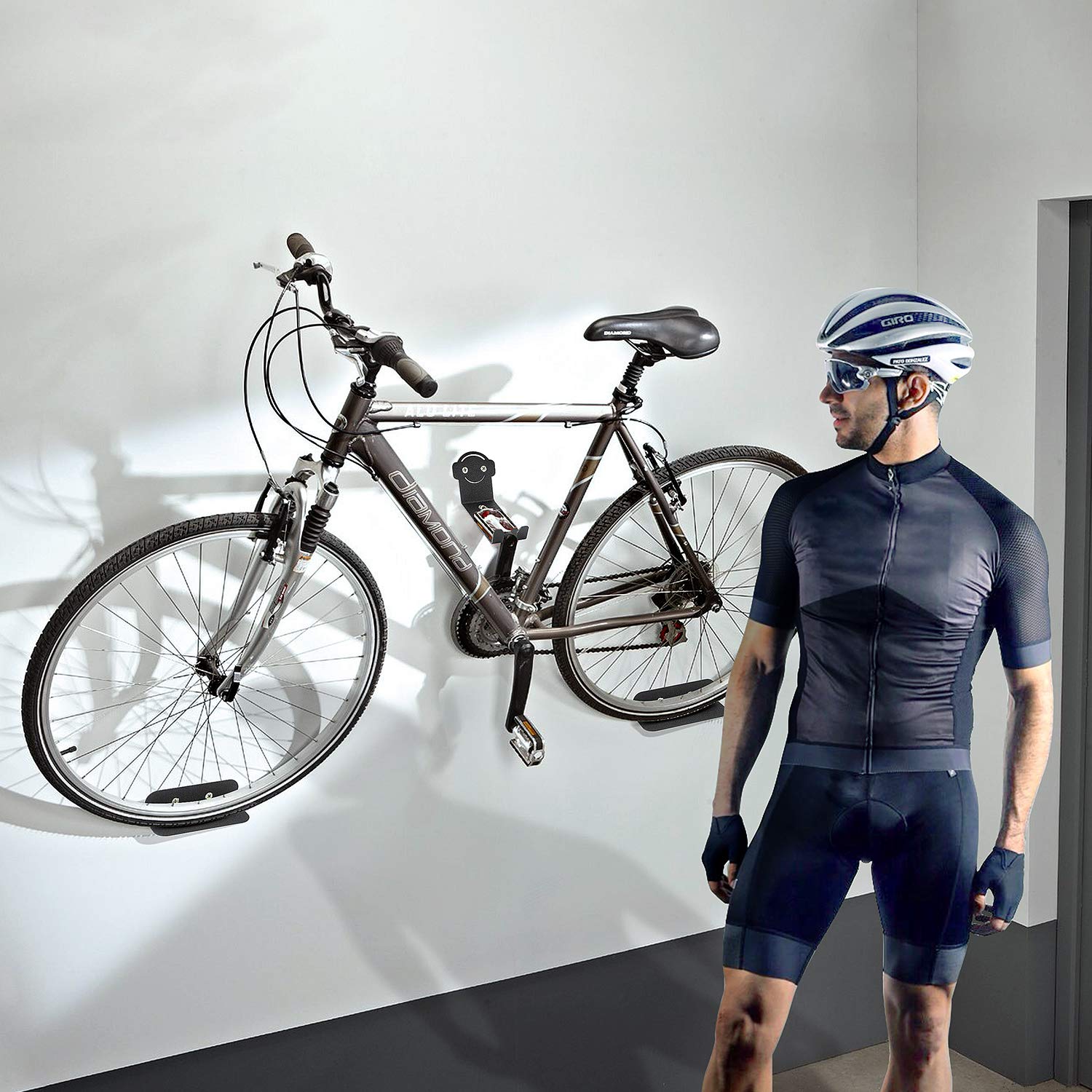 最安値挑戦 自転車ラックハンガー 壁掛け 自転車収納 ガレージフック 自転車ラック 壁 水平 自転車フック 屋内の小屋に 簡単に掛けたり外したりできます ネジで150ポンドまで耐える高耐久 B07lf786wf 絶対一番安い Firstcity Edu My