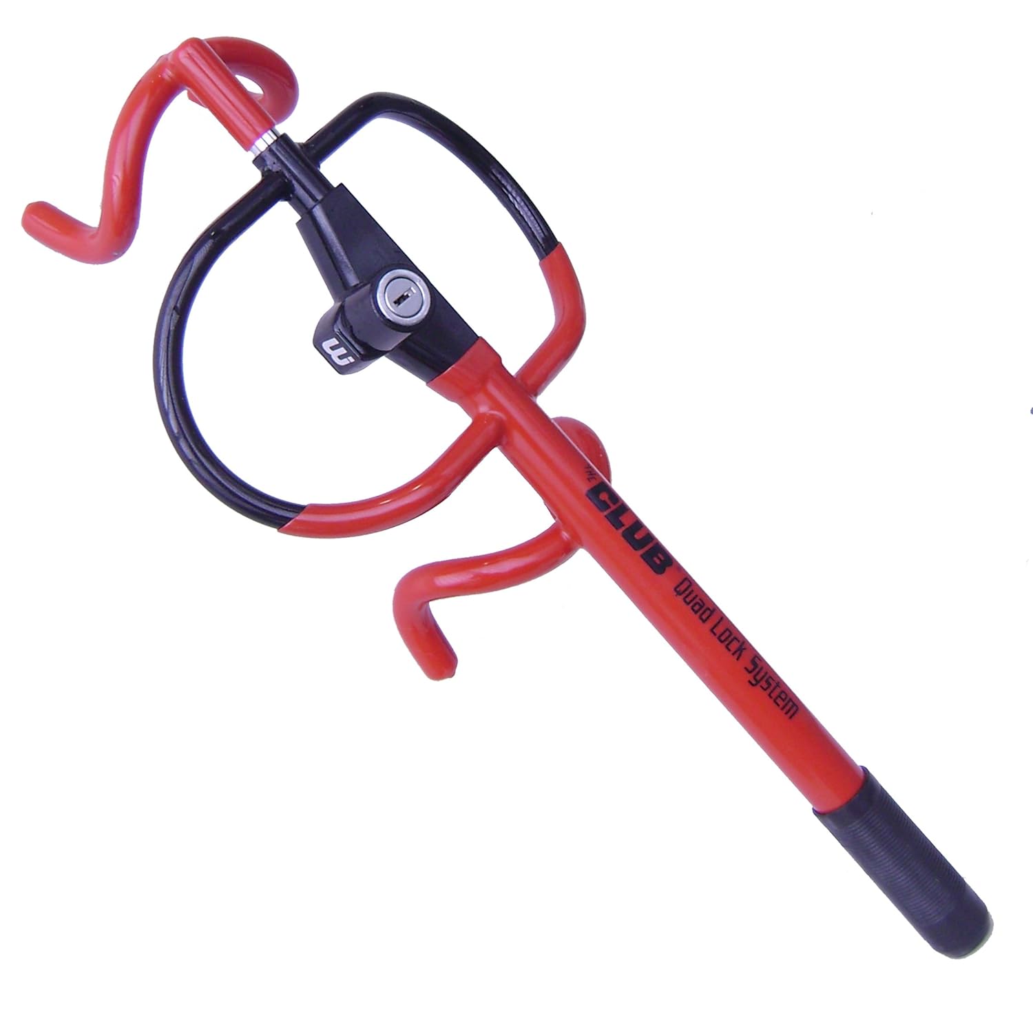 The Club 7500 Quad Lock Club Vehicle and Air Bag AntiTheft Device