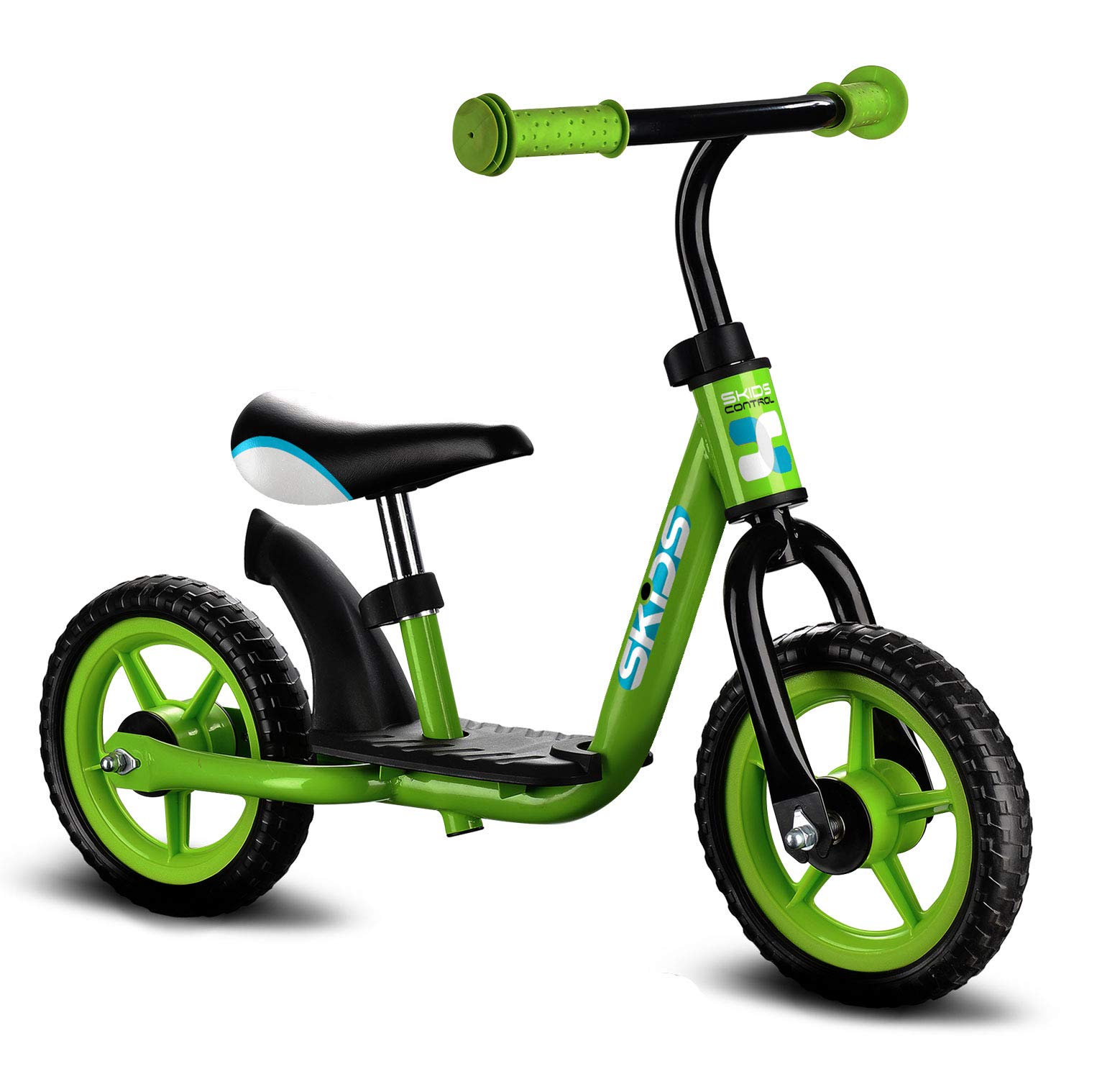 Stamp - SKIDS Control Green Running Bike with Foot Rest, C677007, Green, 62 cm