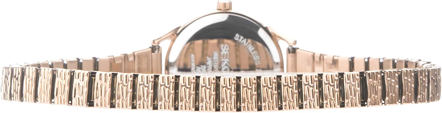 Sekonda Harley Ladies 25mm Three Hand Classic Quartz Watch White Dial with Analogue Display, Brown / Croco - Image 4