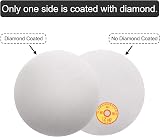 Sourcing Map 8-Inch Diamond Sanding Disc 240 Grit No Center Hole Flat Lap view 3