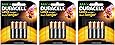 Duracell Alkaline AAA Battery with Duralock Technology - 12 Pieces (Black/Brown)
