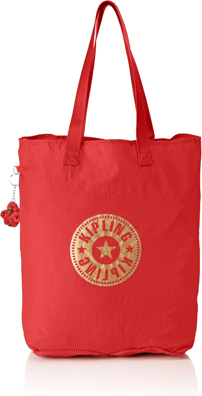 Kipling Hip Hurray 5, Women’s Tote, Rot (Happy Red), One Size Handbags