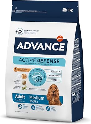 Medium Adult Chicken, Pienso para Perros Adultos de Razas Medianas con Pollo, 3kg