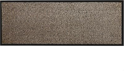 Homatz Hallway Runner Rug Heavy Duty Non-Slip Brown 80x300 cm Dirt Trapper