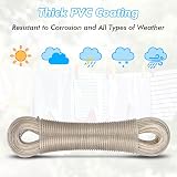 Fentar 30m Heavy Duty Clothes Line Steel Core Waterproof 120kg LC view 7