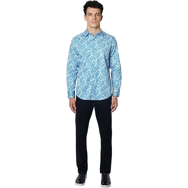 [新品、未使用] ROBART GRAHAM 長袖シャツ Lサイズ　レインボー 新品、未使用] ROBART GRAHAM 長袖シャツ Lサイズ レインボー - メルカリ